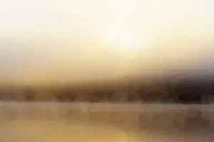 Images Dated 4th June 2011: Foggy sunrise over Beaver Lake in the Stillwater State Forest near Whitefish, Montana