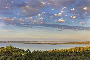 Images Dated 30th June 2018: Fort Peck Reservoir from The Pines near Fort Peck. Montana, USA
