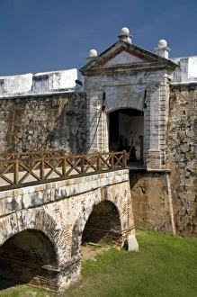 Acapulco De Juarez Prints: The Fort of San Diego located on a hill in downtown Acapulco, Guerrero, Mexico