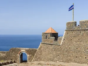 Dry Season Prints: Forte Real de Sao Filipe fortress. Cidade Velha, historic center of Ribeira Grande