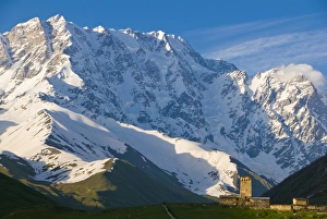 Images Dated 1st June 2010: Fortified village of Ushguli, Svanetia