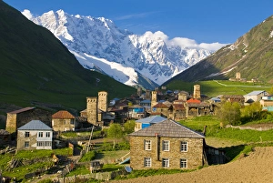 Images Dated 1st June 2010: Fortified village of Ushguli, Svanetia