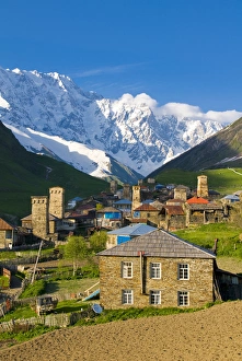 Images Dated 1st June 2010: Fortified village of Ushguli, Svanetia