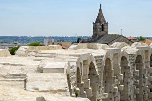 Images Dated 11th May 2015: France, Arles, Roman Amphitheater