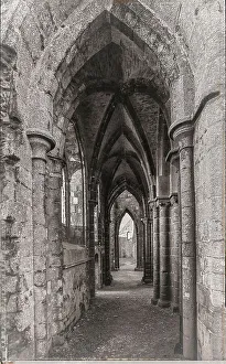 Strength Prints: France, Brittany, Plougonvelin. Ruins of the Abbey of Saint Mathieu