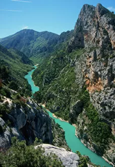 Images Dated 11th September 2006: France, Canyon of Verdon