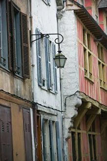 Images Dated 9th March 2005: FRANCE-Champagne (Aube)-Troyes: Old Town House Detail