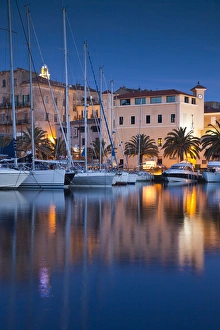 France, Corsica, Corse-du-Sud Department, Corsica South Coast Region, Propriano, town marina