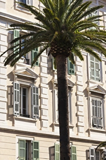 Images Dated 10th May 2012: France, Corsica, Corse-du-Sud Department, Corsica West Coast Region, Ajaccio, building
