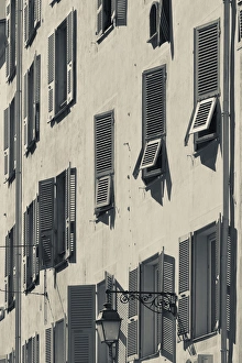 Images Dated 10th May 2012: France, Corsica, Corse-du-Sud Department, Corsica West Coast Region, Ajaccio, building