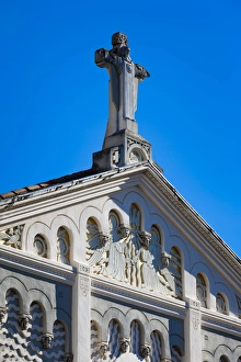 Images Dated 10th May 2012: France, Corsica, Corse-du-Sud Department, Corsica West Coast Region, Ajaccio, Eglise