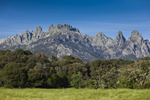Images Dated 15th May 2012: France, Corsica, Corse-du-Sud Department, La Alta Rocca Region, Quenza, view of