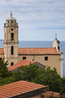 Images Dated 9th May 2012: France, Corsica, Corse-du-Sud Department, Corsica West Coast Region, Cargese, Eglise