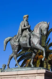 Images Dated 10th May 2012: France, Corsica, Corse-du-Sud Department, Corsica West Coast Region, Ajaccio, Place