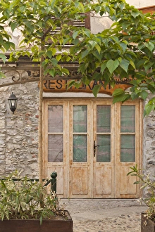 Images Dated 17th May 2012: France, Corsica, Haute-Corse Department, Central Mountains Region, Corte, Place Gaffori