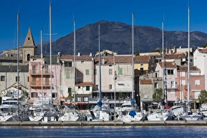 Images Dated 3rd May 2012: France, Corsica, Haute-Corse Department, Le Nebbio Region, St-Florent, port view