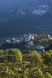 Images Dated 4th May 2012: France, Corsica, Haute-Corse Department, Le Nebbio Region, Murato, Nebbio landscape