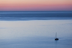 Images Dated 3rd May 2012: France, Corsica, Haute-Corse Department, Le Nebbio Region, St-Florent, elevated water view