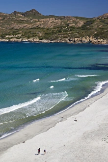 Images Dated 4th May 2012: France, Corsica, Haute-Corse Department, Le Nebbio Region, Plage de Ostriconi beach