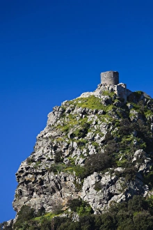 Images Dated 3rd May 2012: France, Corsica, Haute-Corse Department, Le Cap Corse, Col de Ste-Lucie pass, Tour