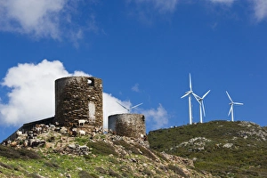 Images Dated 2nd May 2012: France, Corsica, Haute-Corse Department, Le Cap Corse, Belvedere du moulin Martei