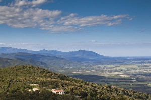 France, Corsica, Haute-Corse Department, Fiumorbo Region, Prunelli di Fiumorbo, elevated