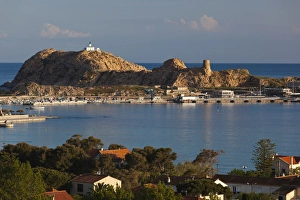 Images Dated 5th May 2012: France, Corsica, Haute-Corse Department, La Balagne Region, Ile Rousse, elevated