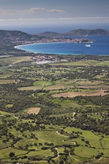 Images Dated 5th May 2012: France, Corsica, Haute-Corse Department, La Balagne Region, Col de Salvi pass, view
