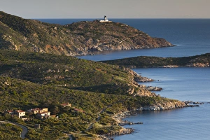 Images Dated 7th May 2012: France, Corsica, Haute-Corse Department, La Balagne Region, Calvi, elevated view