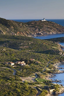 Images Dated 7th May 2012: France, Corsica, Haute-Corse Department, La Balagne Region, Calvi, elevated view
