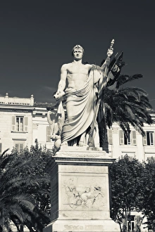 Images Dated 2nd May 2012: France, Corsica, Haute-Corse Department, Le Cap Corse, Bastia, Place St-Nicolas