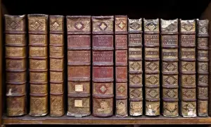 Library Prints: France, Corsica. Old books in Ajaccio municipal library