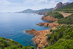 Provence Prints: France, The Cote daAzur, also called the French Riviera, is the Mediterranean coastline