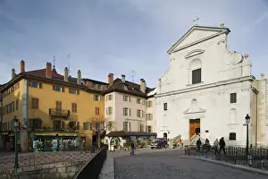 Images Dated 7th March 2005: FRANCE-French Alps (Haute-Savoie)-ANNECY: Church of St-Francois / Old Town