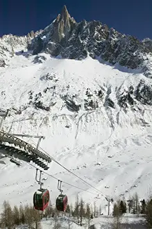 FRANCE-French Alps (Haute-Savoie)-CHAMONIX-MONT-BLANC: Le Montenvers / Winter Ski