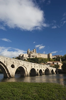 France, Languedoc-Roussillon, Herault Department, Beziers, Cathedrale St-Nazaire cathedral