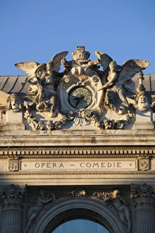 Images Dated 19th October 2010: France, Languedoc-Roussillon, Herault Department, Montpellier, Place de la Comedie