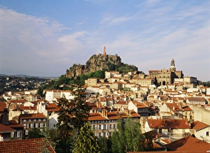 David Barnes Prints: France, Le Puy, Haute Loire, Cathedral Notre Dame, Statue of Notre Dame de France