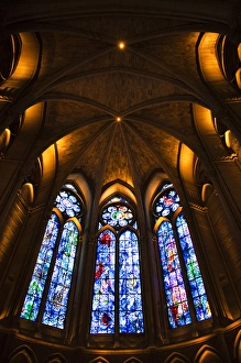 Images Dated 5th October 2010: France, Marne, Champagne Ardenne, Reims, Cathedrale Notre Dame, interior