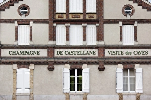 Images Dated 6th October 2010: France, Marne, Champagne Region, Epernay, Castellane champagne winery, detail