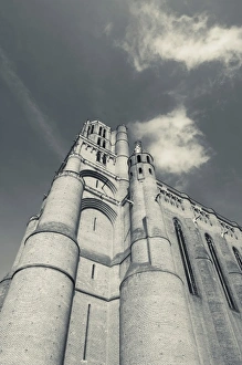 Images Dated 23rd October 2010: France, Midi-Pyrenees Region, Tarn Department, Albi, Cathedrale Ste-Cecile cathedral