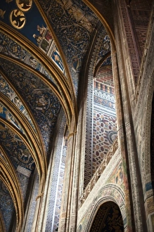 Images Dated 23rd October 2010: France, Midi-Pyrenees Region, Tarn Department, Albi, Cathedrale Ste-Cecile cathedral