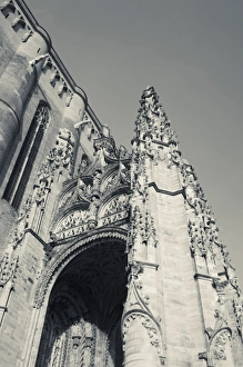 Images Dated 23rd October 2010: France, Midi-Pyrenees Region, Tarn Department, Albi, Cathedrale Ste-Cecile cathedral