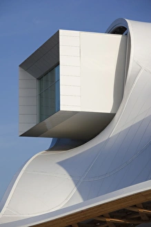 Images Dated 8th October 2010: France, Moselle, Lorraine Region, Metz, Center Pompidou-Metz, arts center, b. 2010