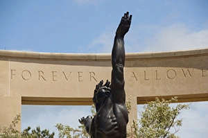 Images Dated 6th June 2010: France, Normandy, Colleville-Sur-Mer. Normandy American Cemetery with 9, 387 graves
