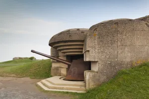 Images Dated 21st May 2012: France, Normandy Region, Calvados Department, D-Day Beaches Area, Longues Sur Mer