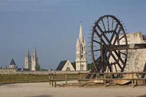 Images Dated 22nd May 2012: France, Normandy Region, Calvados Department, Caen, Chateau de Guillame le Conquerant