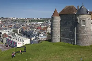 Images Dated 28th May 2012: France, Normandy Region, Seine-Maritime Department, Dieppe, Dieppe Chateau Musee
