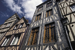 Images Dated 8th June 2011: FRANCE, Normandy Rouen Old Building details