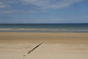 France, Normandy, Saint-Laurent-Sur-Mer, Omaha Beach. 66th Anniversary of D-Day